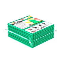 Мешки для мусора 160 л, зеленые, в пачке 10 шт., ПВД, 40 мкм, 900х1100 мм, i-Bag в Октябрьском