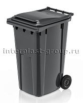 Контейнер для мусора 240 л серый облегченный 240 серый в Октябрьском