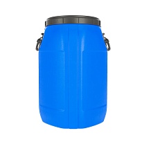 Бочка пластиковая 65 л Quadro с хомутом в Октябрьском