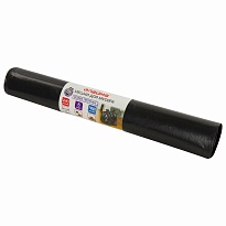Мешки для мусора 240 л, черные, в рулоне 5 шт., ПВД 80 мкм, 1400х900 мм, LAIMA, 605339 в Октябрьском