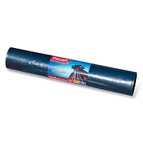 Мешки для мусора 240 л, черные, в рулоне 20 шт., ПВД 35 мкм, 1400х900 мм, PACLAN Big&Strong, 600823 в Октябрьском