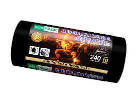 Мешки для мусора 240 л, ароматизированные, черные, в рулоне 10 шт., ПВД 40 мкм, 1500х1100 мм, СИЛАЧИ, sil24011110 в Октябрьском Мешки для мусора 240 л, ароматизированные, черные, в рулоне 10 шт., ПВД 40 мкм, 1500х1100 мм, СИЛАЧИ, sil24011110 в Октябрьском